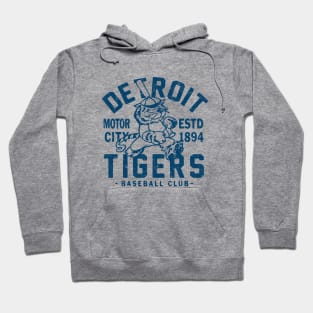 Detroit Tigers Retro 1 by Buck Tee Originals Hoodie